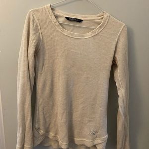 Arcteryx waffle knit long sleeve